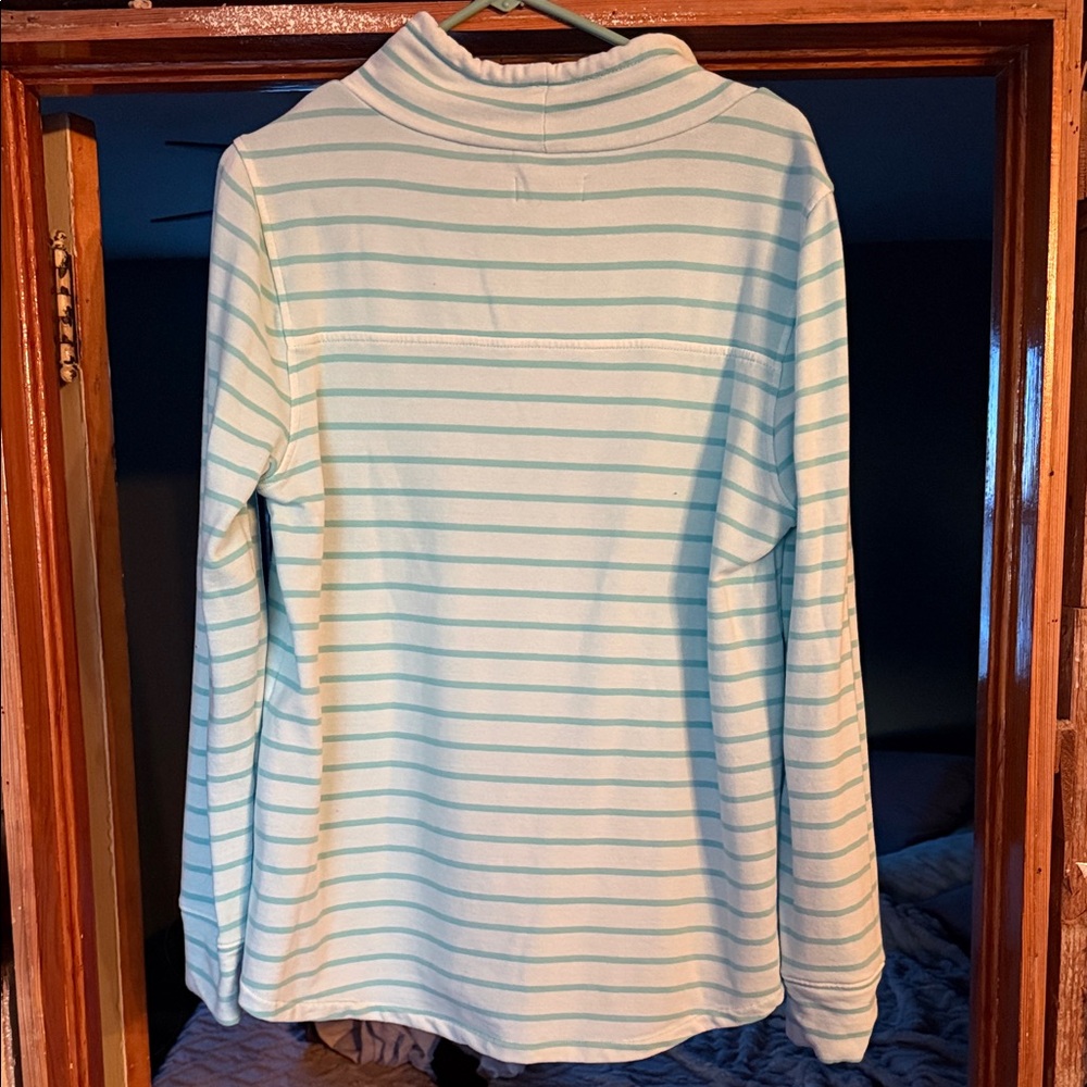 Vineyard Vines Striped Hoodie with Logo - Picture 5 of 5
